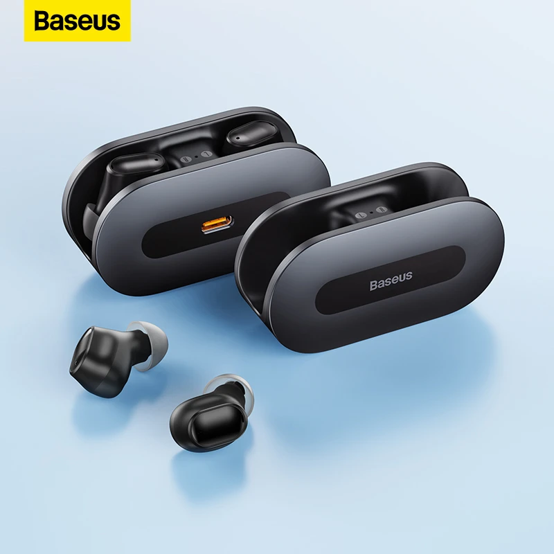 Baseus auriculares inalámbricos con carga rápida