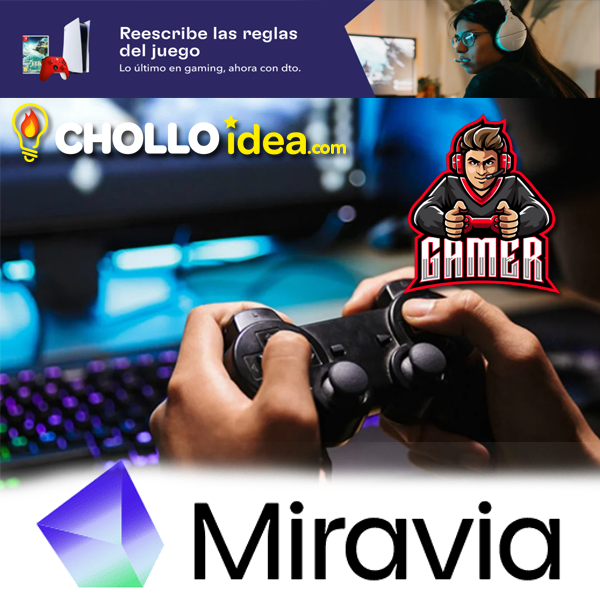 Lo último en gaming ahora con un 15% de descuento extra en Miravia