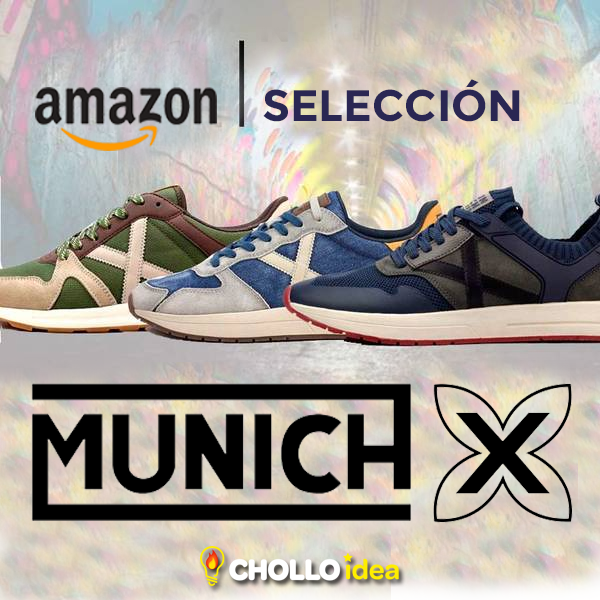 Selección de zapatillas Munich en Amazon con descuentos de más del 60%