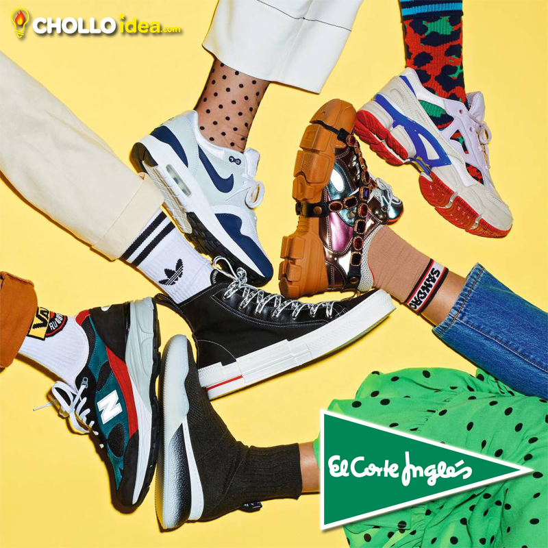 Zapatillas deportivas con más del 60% de descuento en El Corte Ingles