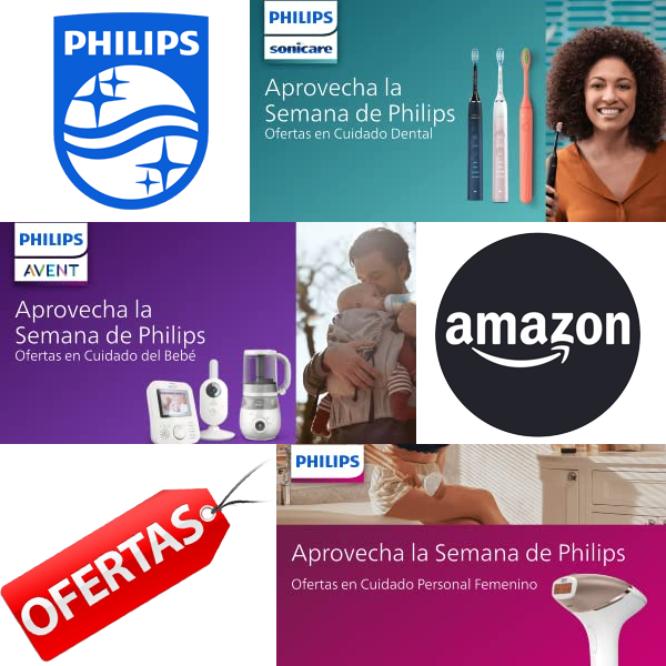 Semana Philips en Amazon con grandes ahorros y descuentos increíbles
