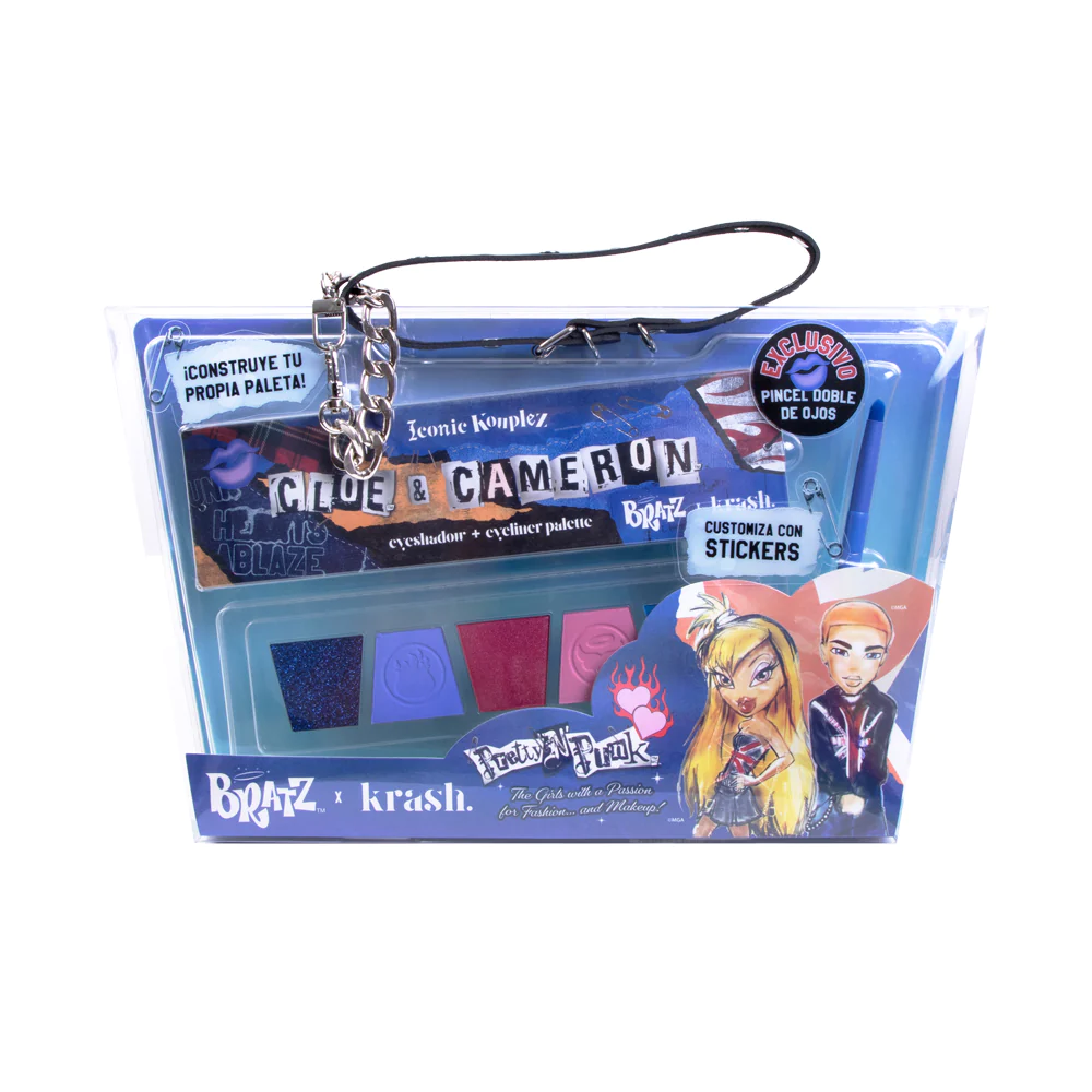 Paleta de sombras de ojos Bratz x Krash Iconic Kouplez – Cloe & Cameron Krash Kosmetics
