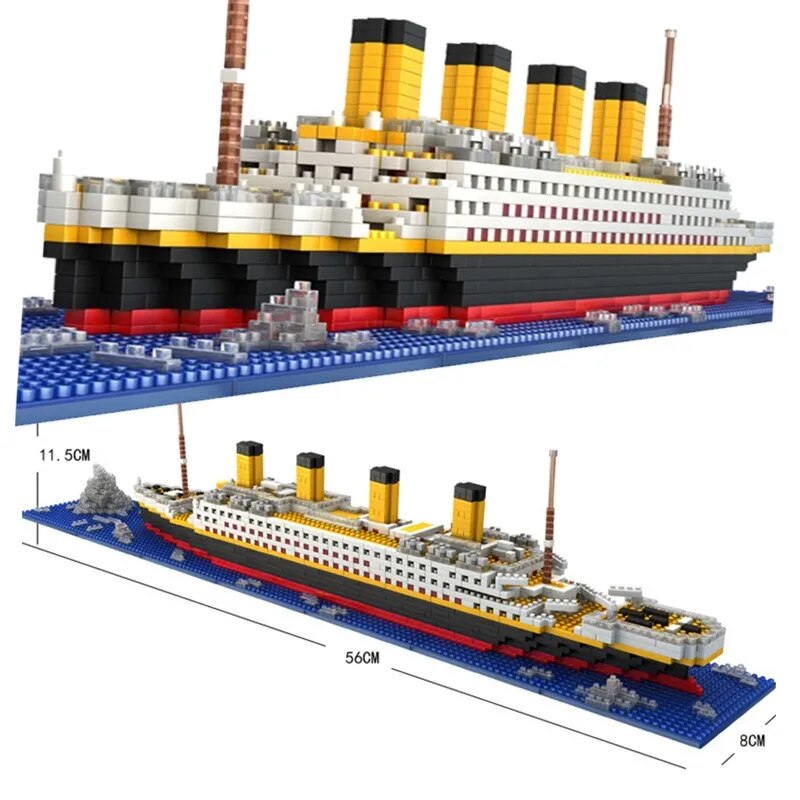 Arrma tu propio Titanic con este jueguete de construcción