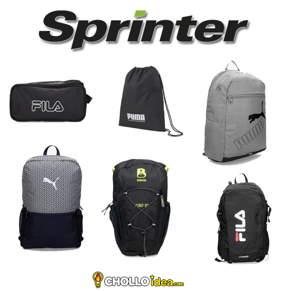 Mochilas baratas en Sprinter