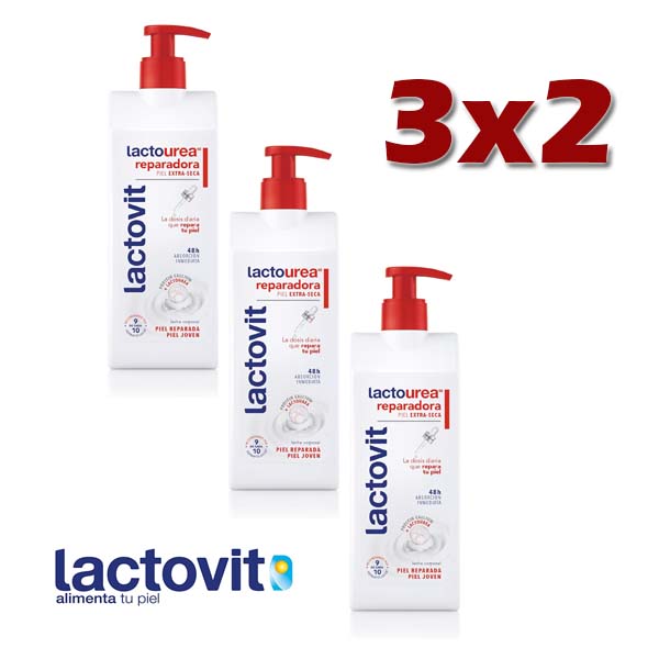Lactovit leche corporal pack 3×2