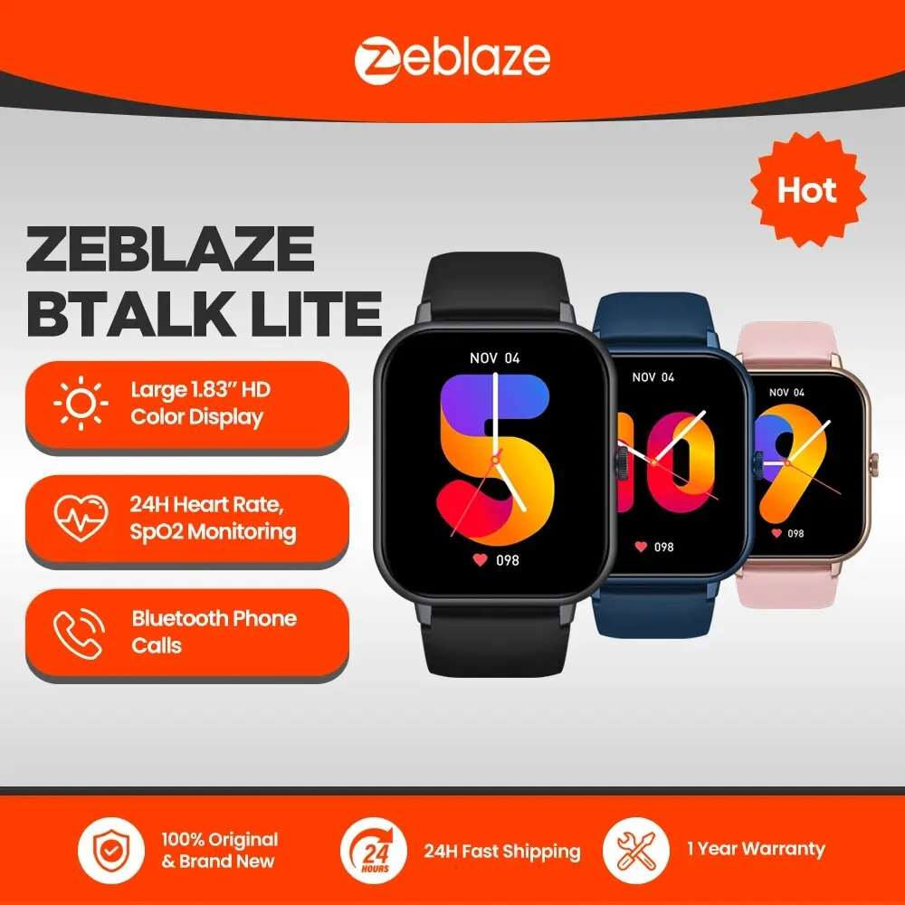 Smartwatch con llamadas y asistente por voz