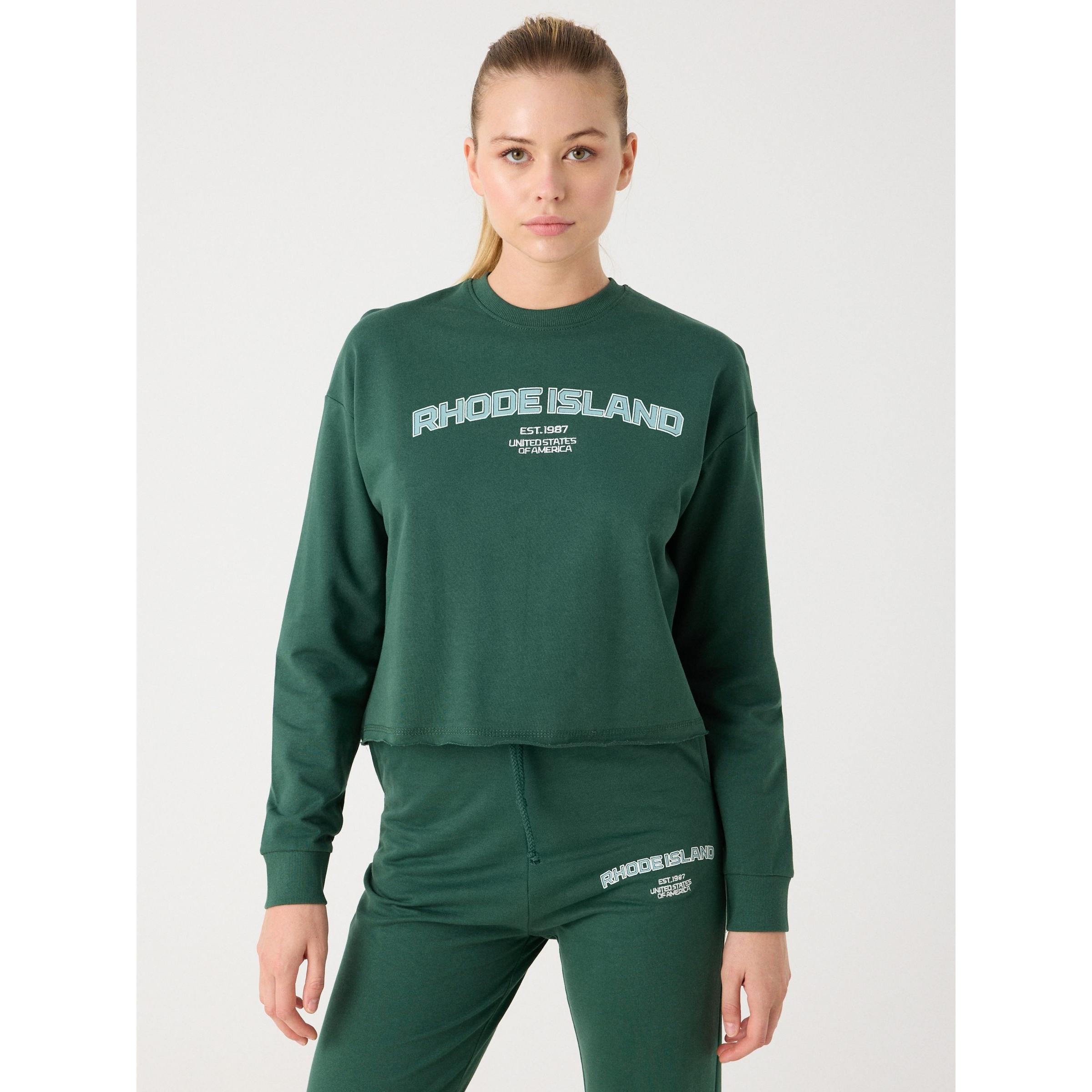 Sudadera cerrada sin capucha