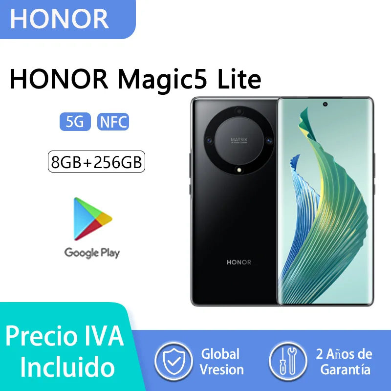 Rendimiento y elegancia con HONOR Magic5 Lite