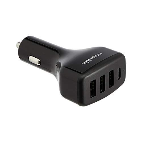 Amazon Basics - Cargador con entrada USB-C (18 W) con suministro de...
