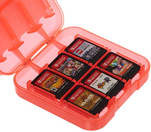 Amazon Basics - Funda para almacenamiento de juegos, para Nintendo Switch -...