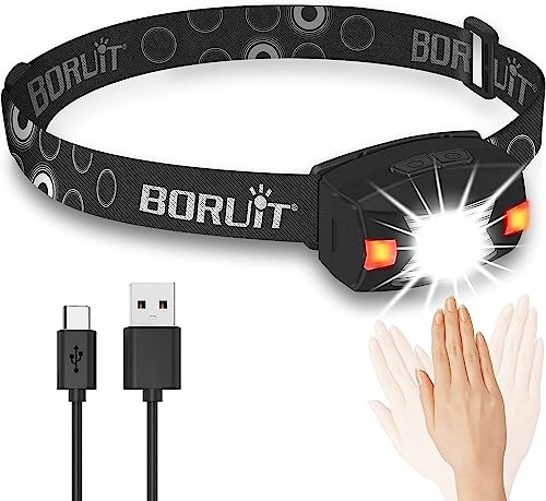 Linterna frontal inteligente, práctica y potente