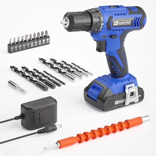 Taladro de batería para madera y metal