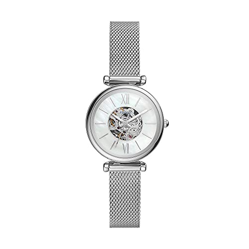 Fossil reloj para mujer con caja de acero inoxidable