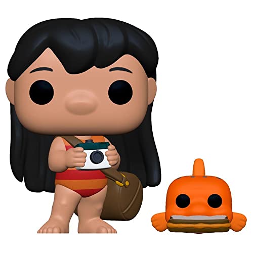 Funko 55621 POPandBuddyLiloandStitch- Lilo w/Pudge