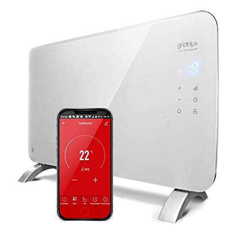 Radiador eléctrico de cristal