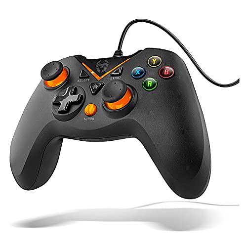 KROM Gamepad KEY -NXKROMKEY- Gamepad con cable, X-input y Direct - input,...
