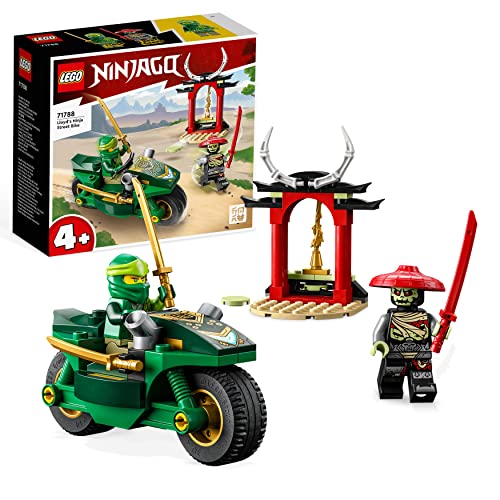 LEGO 71788 Ninjago Moto Callejera Ninja de Lloyd, Juguete de Construcción y...