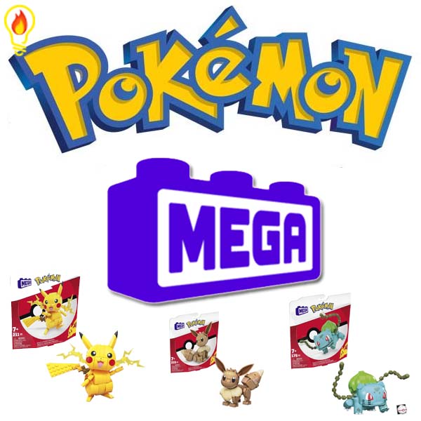 Colecciona tus Pokémon favoritos con MEGA Construx