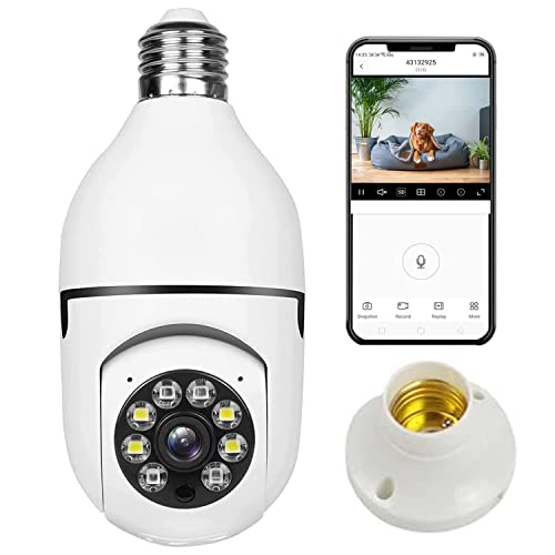 Cámara de seguridad 360 grados y audio bidireccional