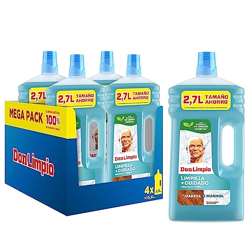 Don Limpio limpia suelos pack de 4×2.7l