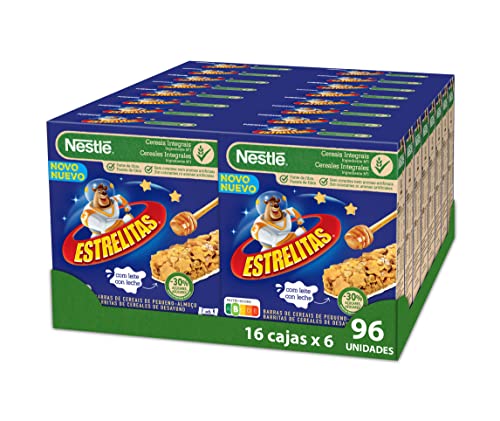 Estrellitas barritas Nestlé pack de 16 Paquetes