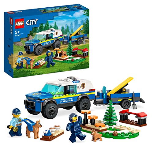 LEGO City Entrenamiento móvil para perros policía