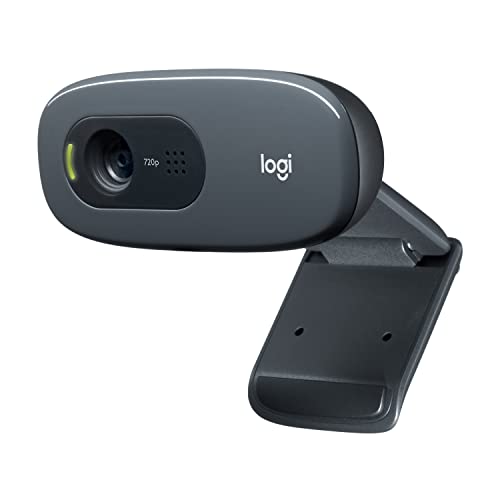 Logitech webcam streaming HD 720p/30fps