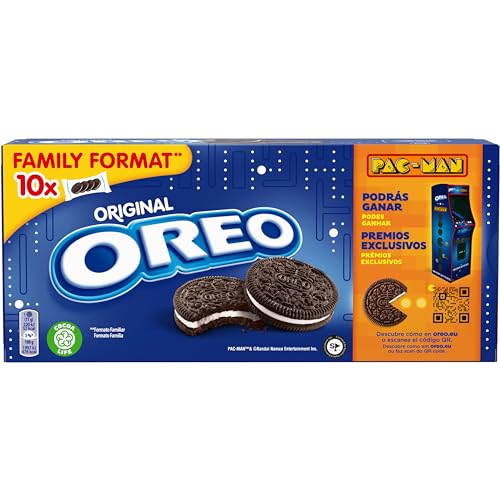 Oreo Original Galletas de Cacao Rellenas de Crema Sabor Vainilla 440g -...