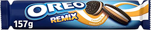 Oreo Remix Galletas de Cacao Rellenas de Crema Sabor Caramelo y Vainilla...