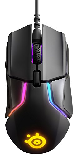 Ratón gaming con sensor óptico dual
