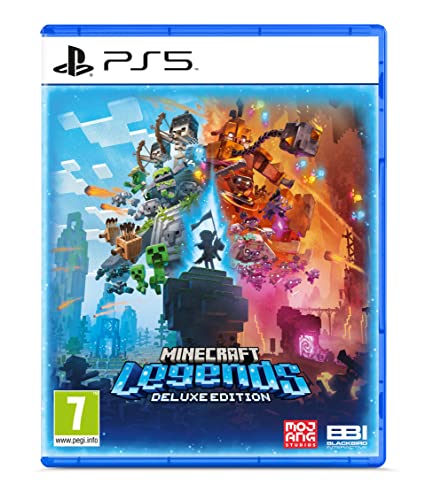 Sumérgete en una aventura épica con Minecraft Legends Deluxe Edition