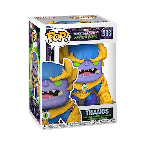 Funko Pop! Marvel: Monster Hunters - Thanos - Marvel Comics - Cómics...