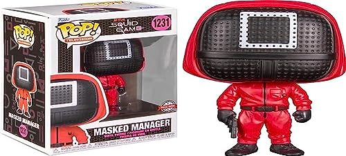 Funko Pop Squid Game Manager #1231 Exclusive Edition - Figura Multicolor