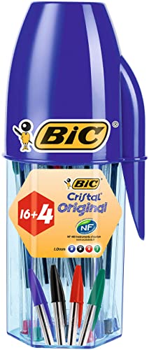 BIC cristal original bolígrafos de punta media