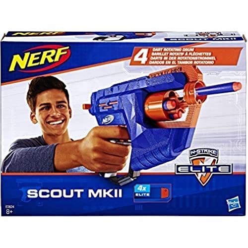 Lanzador N-Strike Elite Scout MKII de Nerf.