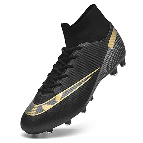 Unitysow Zapatos de Fútbol Hombre Spike Aire Libre Profesionales Atletismo Training Botas...