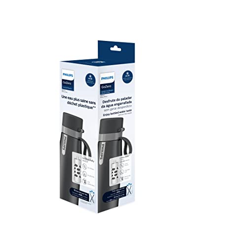 Philips Water - AWP2771GRR - Botella Filtro de Agua Go Zero, Modelo...