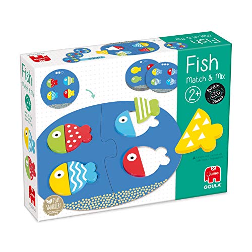 Goula - Fish Match & Mix Juguete educativo para aprender formas y...