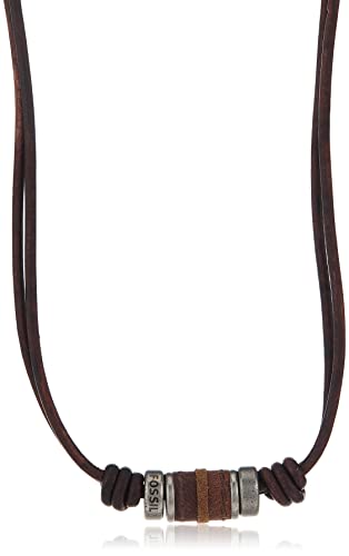 Fossil collar de cuero