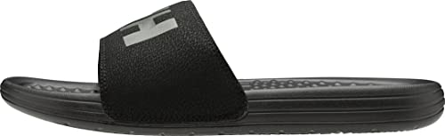Helly Hansen Slide, Zapatillas para Caminar Hombre, Black/Gunmetal, 45 EU