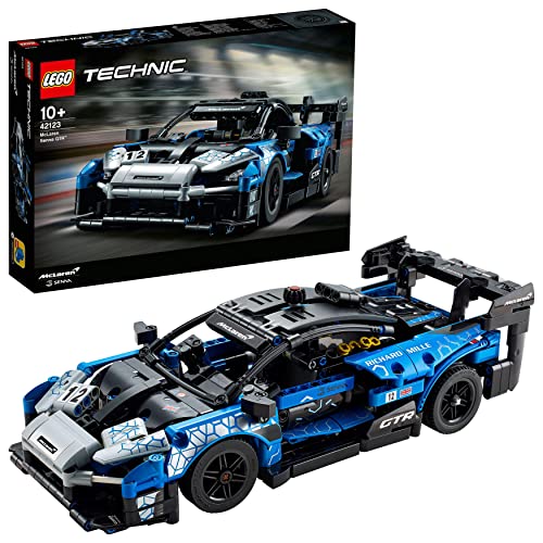 LEGO 42123 Technic McLaren Senna GTR, Coche de Carreras Coleccionable, Set de...