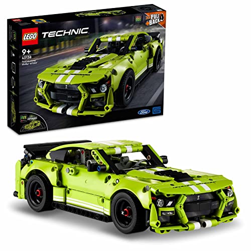 LEGO 42138 Technic Ford Mustang Shelby GT500, Maqueta de Coche de Juguete...