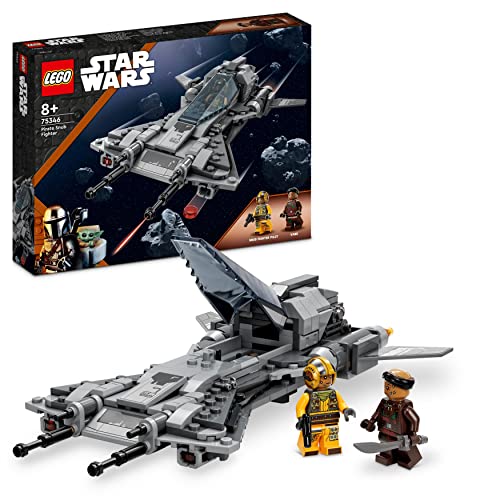 LEGO 75346 Star Wars Caza Snub Pirata, Juguete de Construcción Mandalorian, 3...