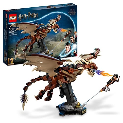LEGO 76406 Harry Potter Dragón Colacuerno Húngaro, Maqueta de Animal para Construir,...
