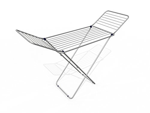 Vileda Alumix - Tendedero con X-Legs con Varillas Gruesas Antipliegues, Acero y...
